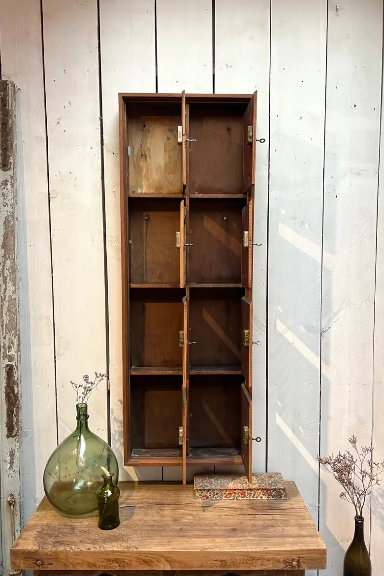 Anciennes boîtes aux lettres en bois Années 50
