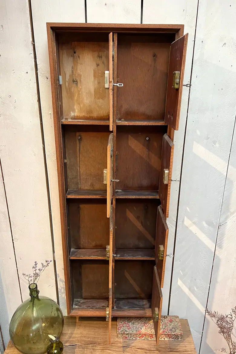 Anciennes boîtes aux lettres en bois Années 50