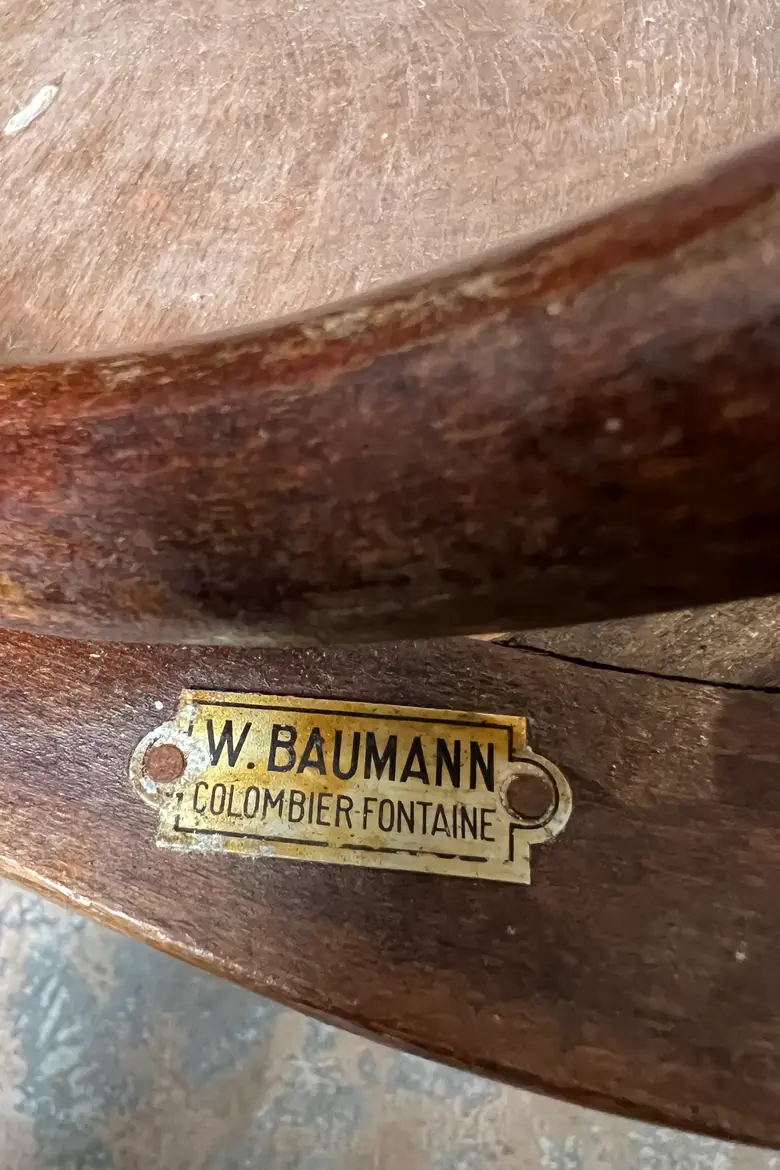 Anciennes chaises Baumann