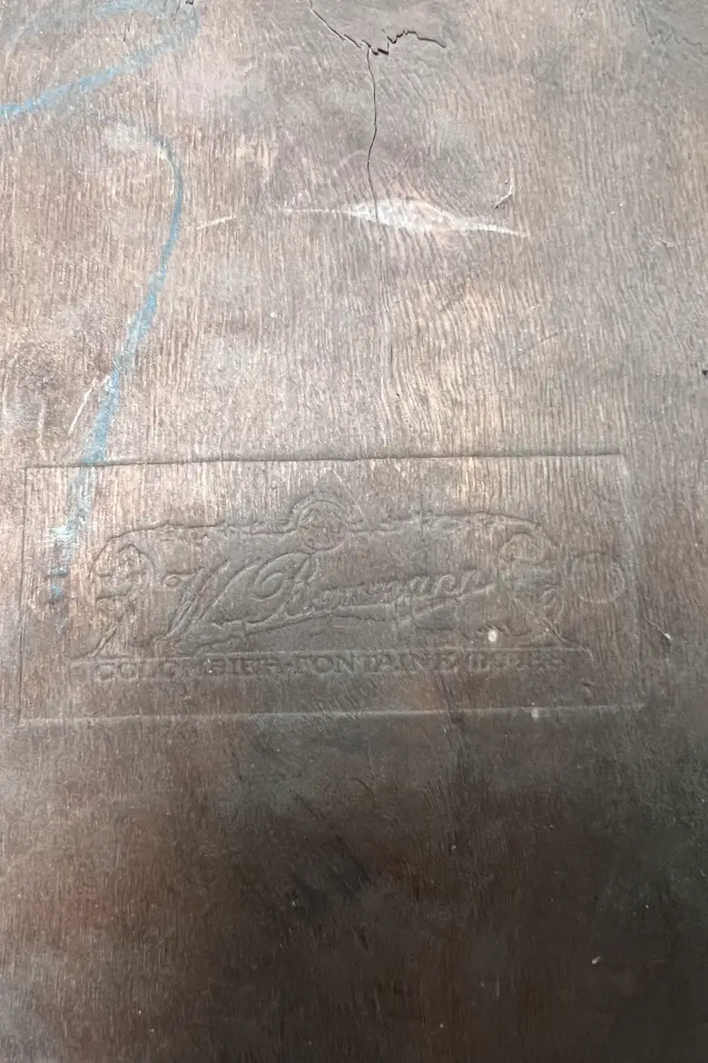 Anciennes chaises Baumann