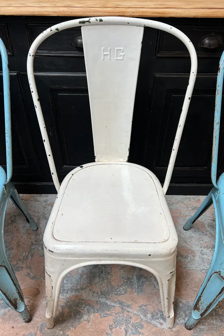 Anciennes chaises Tolix Années 50
