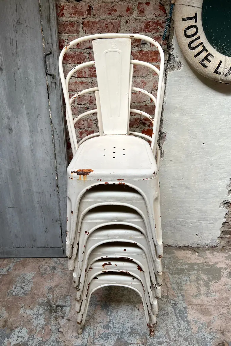 Anciennes chaises Tolix Années 50