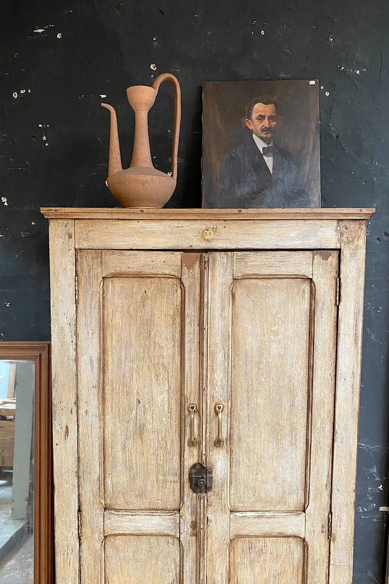 Armoire d’atelier en bois Début XXème