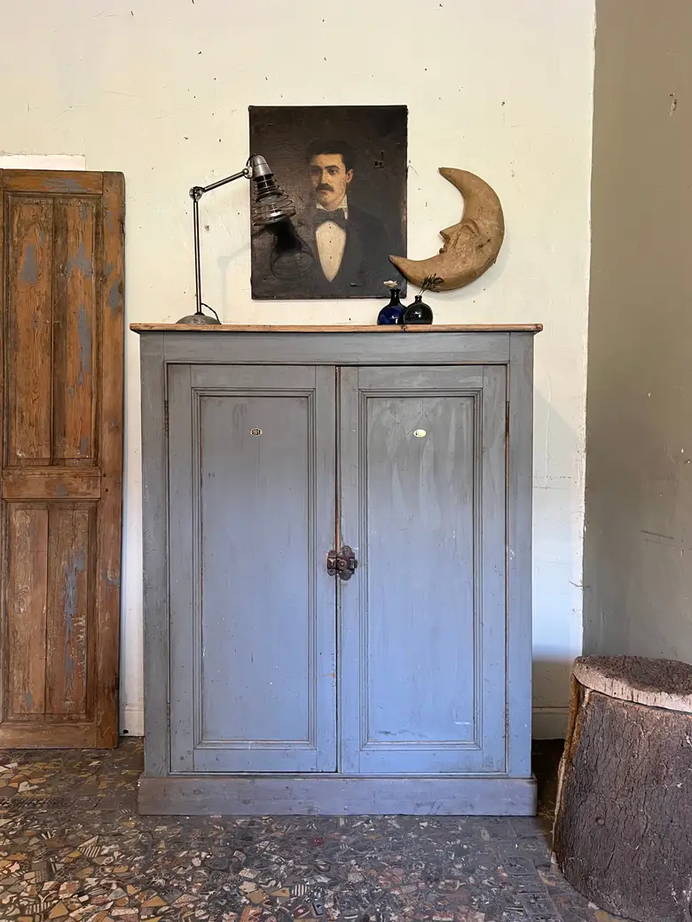 Armoire d’atelier en bois Début XXème