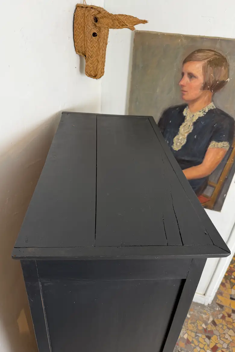 Armoire d’atelier en hêtre – début du 20ᵉ siècle