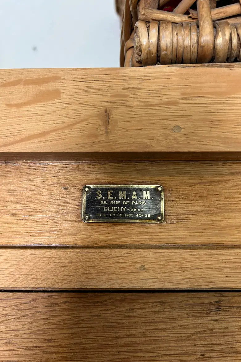 Armoire de notaire en chêne