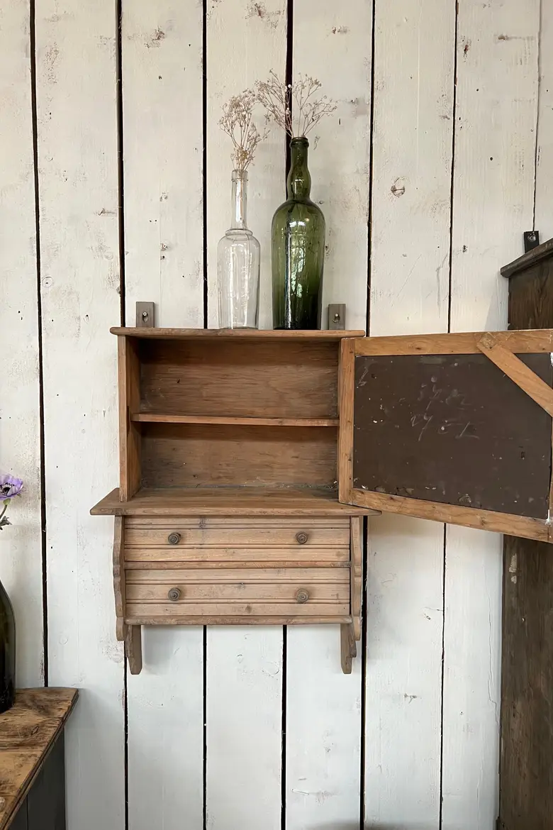 Armoire de toilette en bois Début XXème