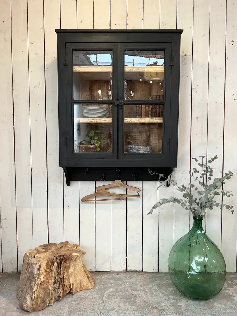 Ancienne vitrine à suspendre Début XXème