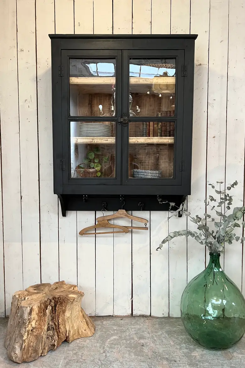 Ancienne vitrine à suspendre Début XXème