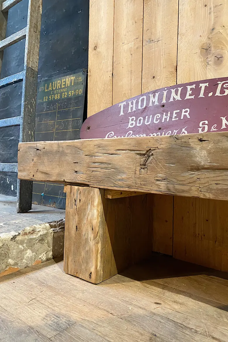 Banc brutaliste Début XXème