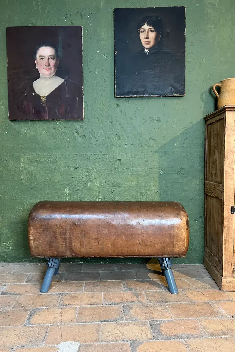 Banc cheval d’arçon Années 50