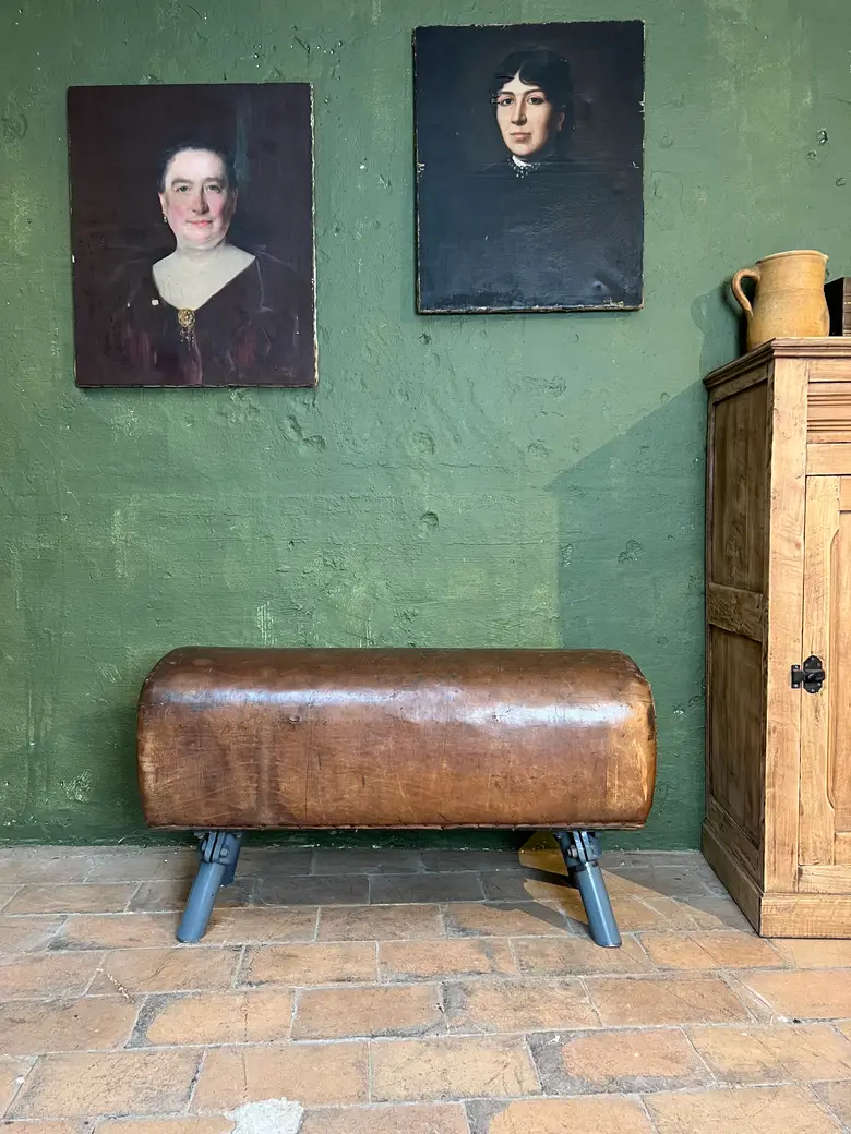 Banc cheval d’arçon Années 50