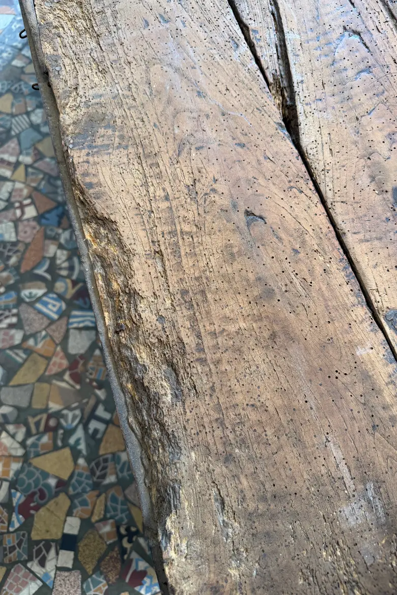 Banc-coffre ancien – XIXe siècle