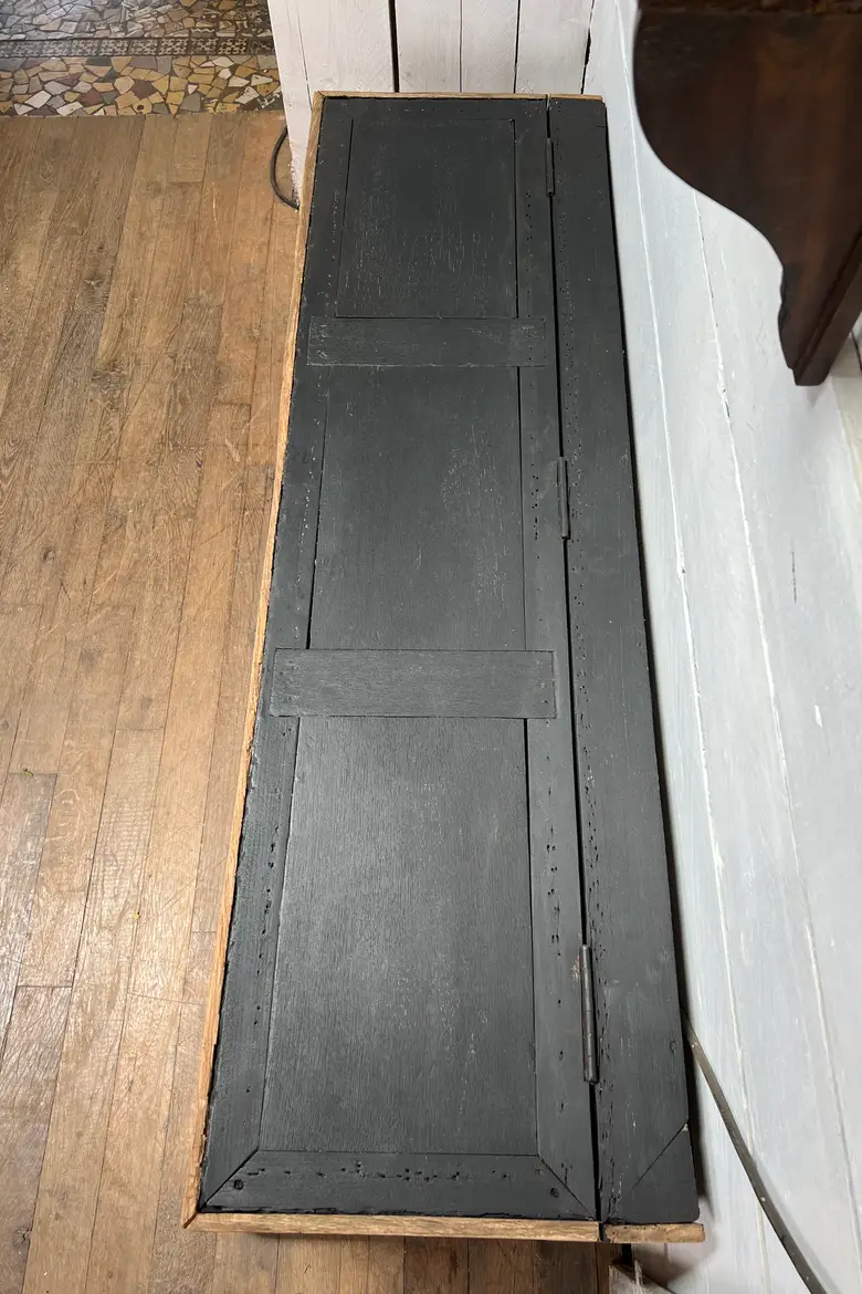 Banc coffre en chêne