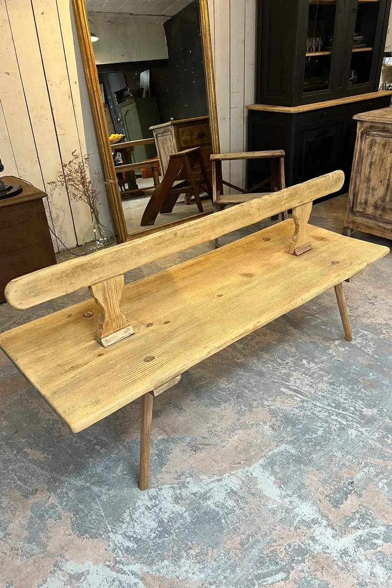 Banc de bistrot double face Début XXème