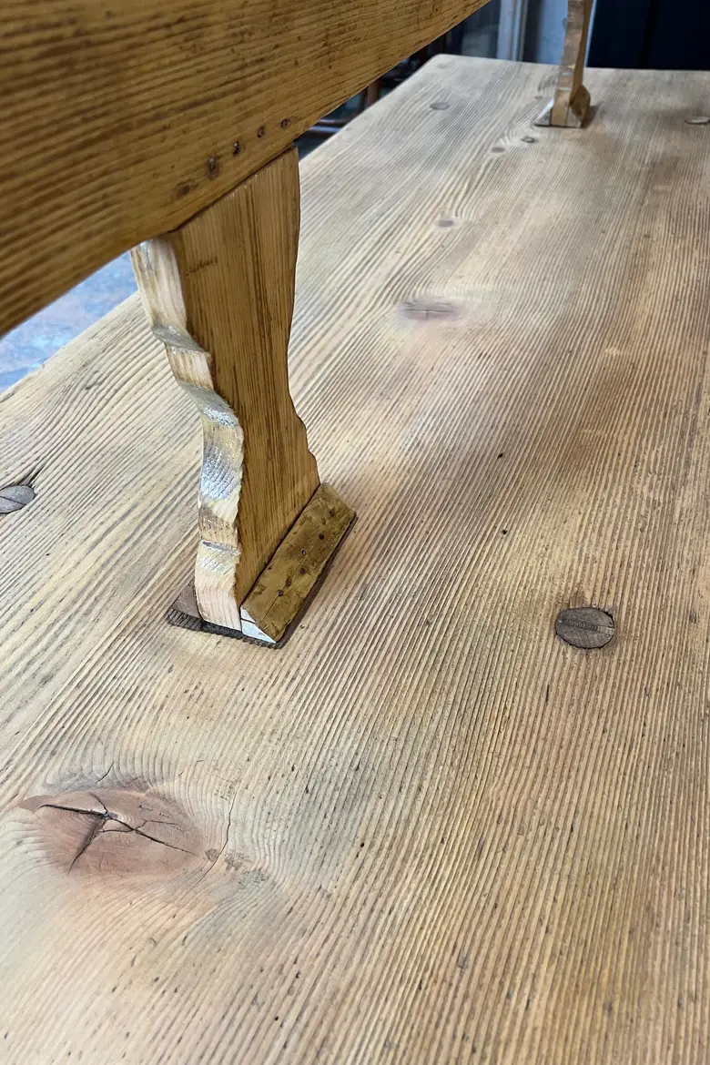 Banc de bistrot double face Début XXème