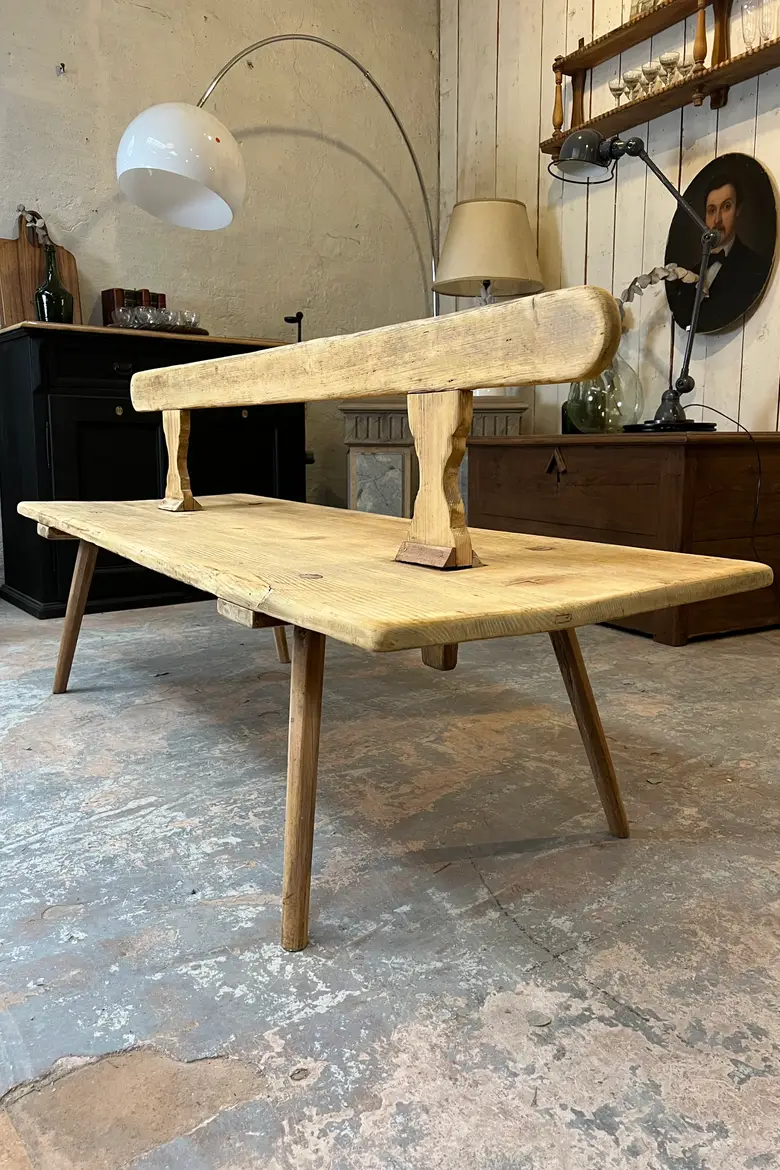 Banc de bistrot double face Début XXème
