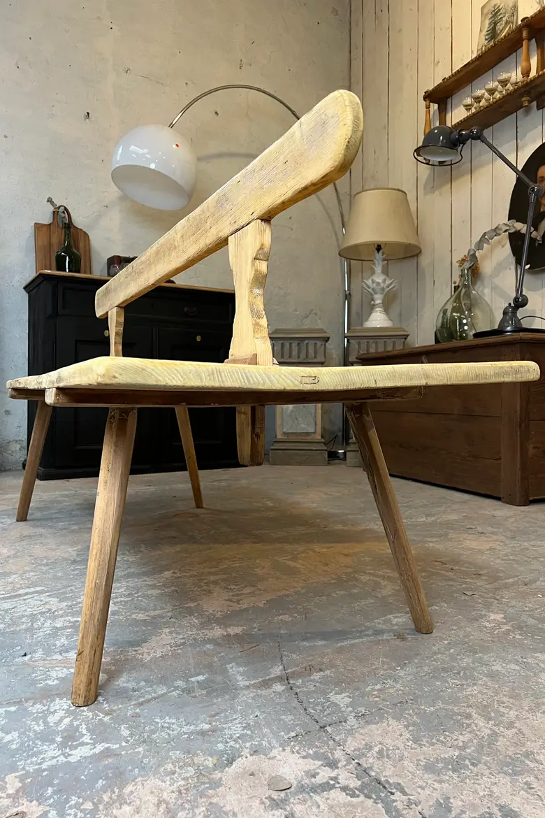 Banc de bistrot double face Début XXème
