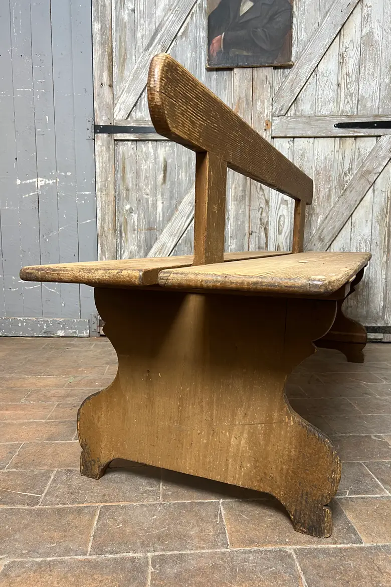 Banc double de bistrot