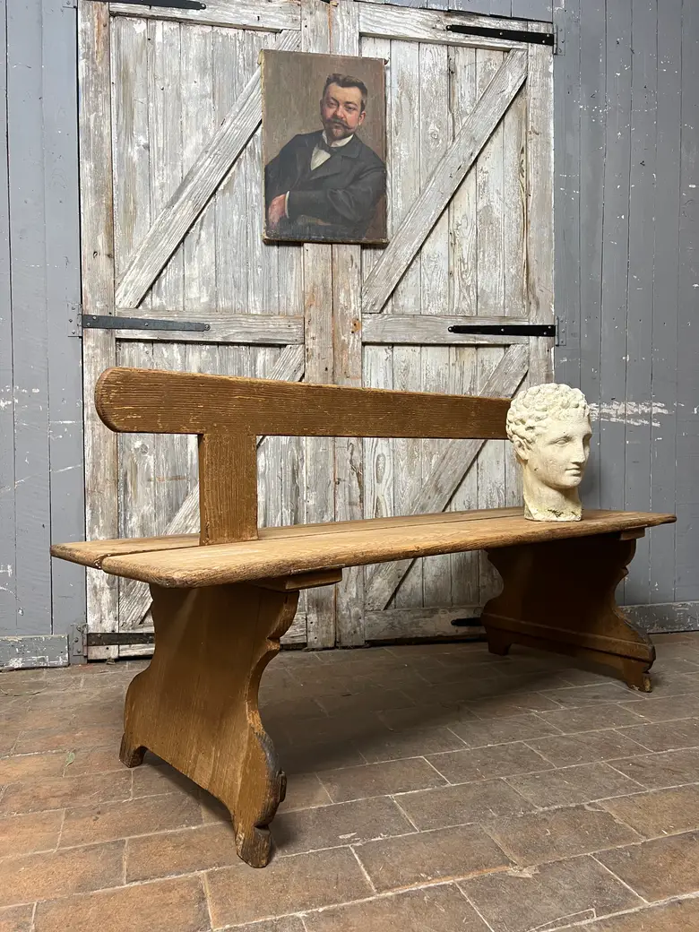 Banc double de bistrot