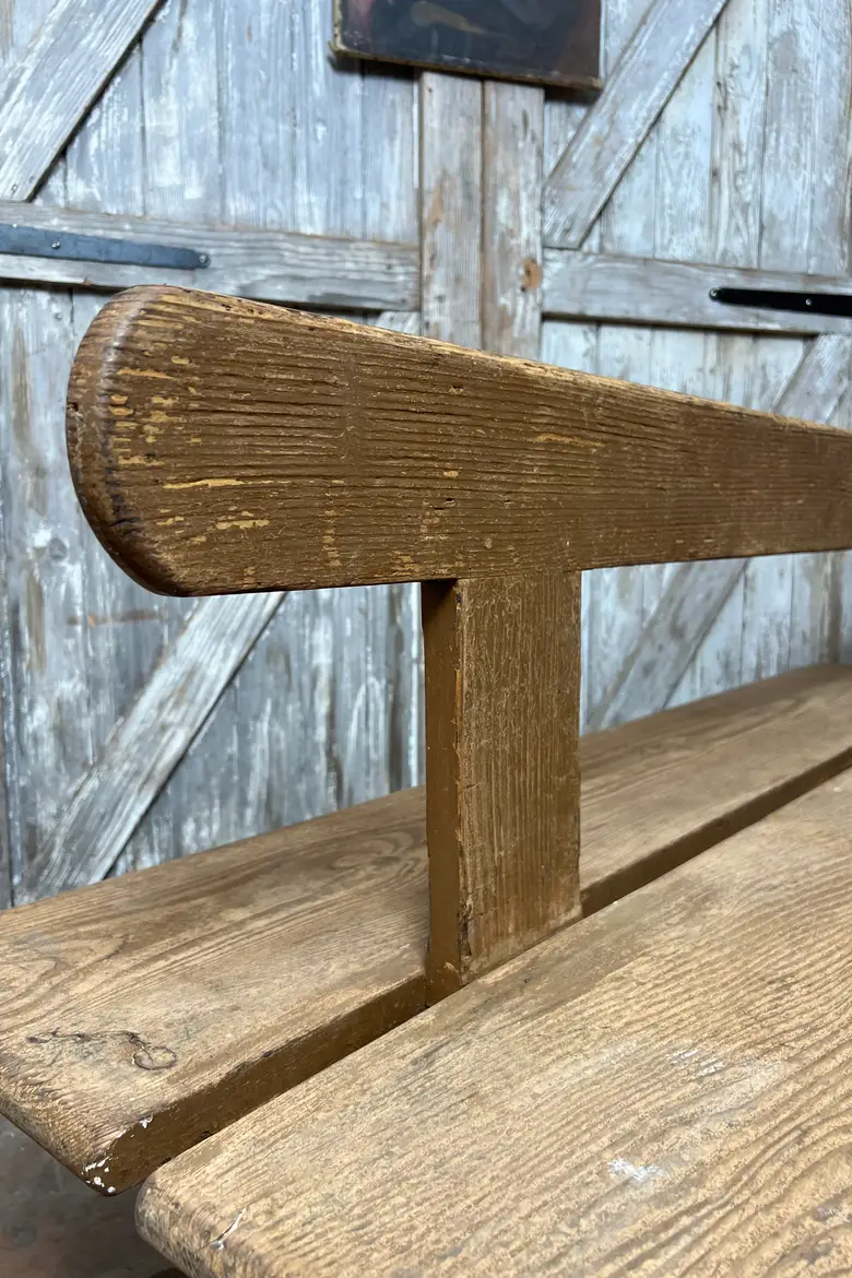 Banc double de bistrot