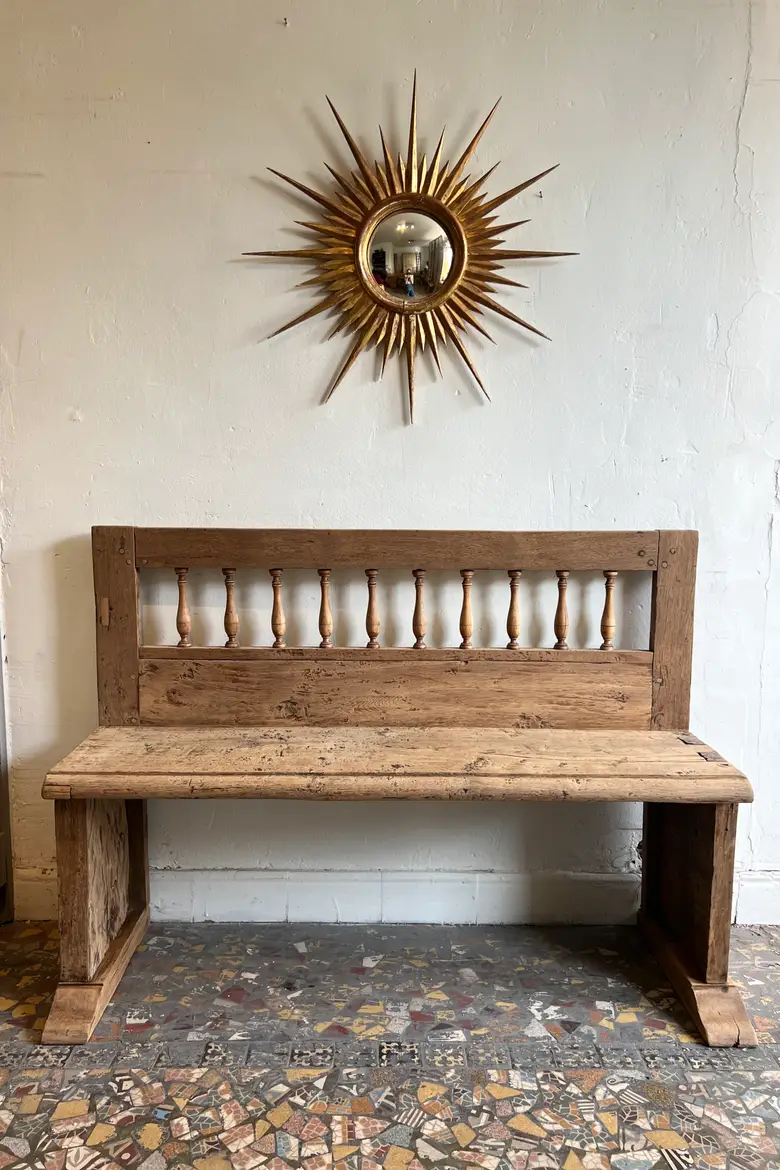 Banc en chêne 18ème