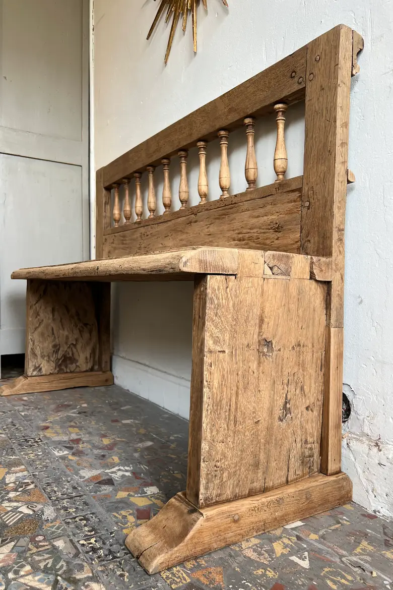 Banc en chêne 18ème