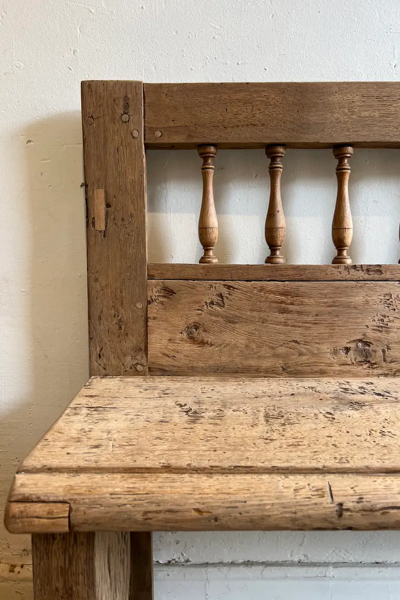 Banc en chêne 18ème