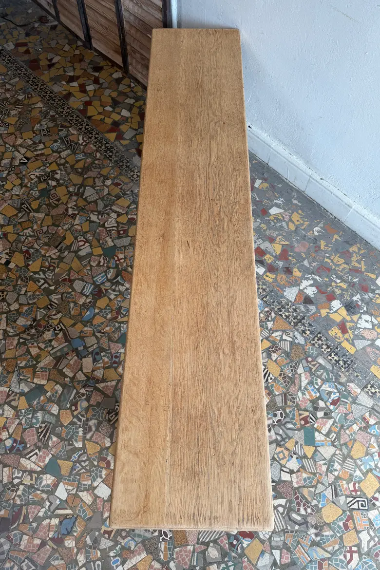 Banc en chêne