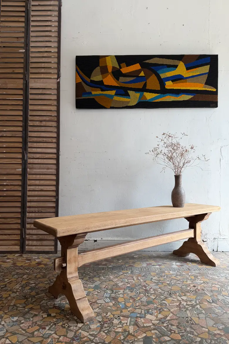 Banc en chêne