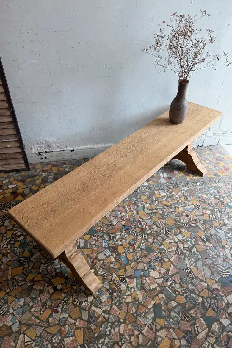 Banc en chêne
