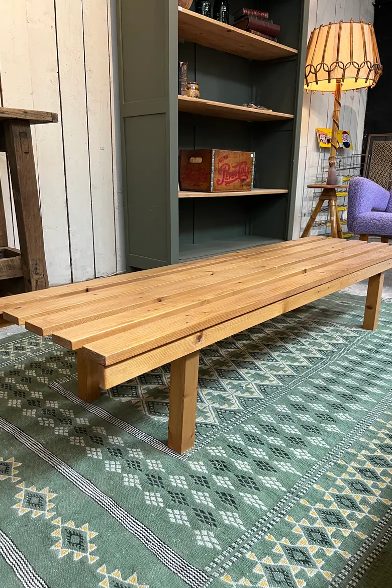 Banc ou table basse en sapin
