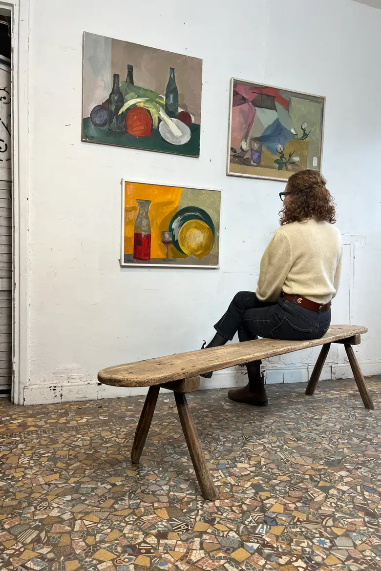 Banc rustique en sapin