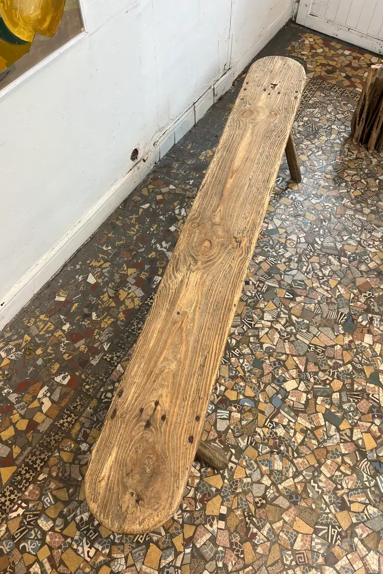 Banc rustique en sapin