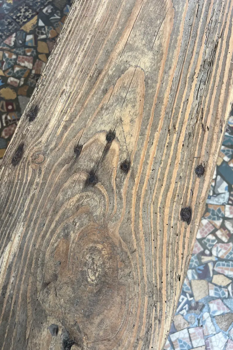 Banc rustique en sapin