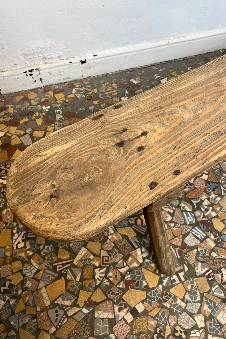 Banc rustique en sapin