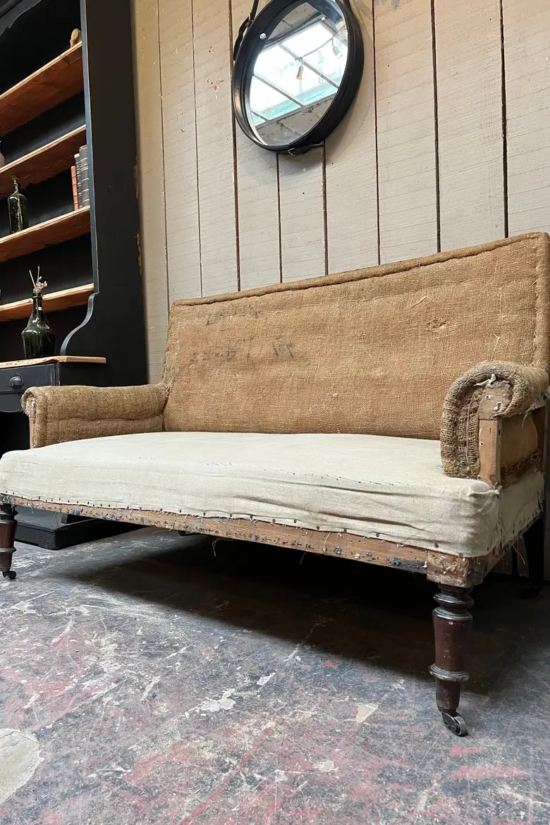 Banquette de style Napoléon III Début XXème