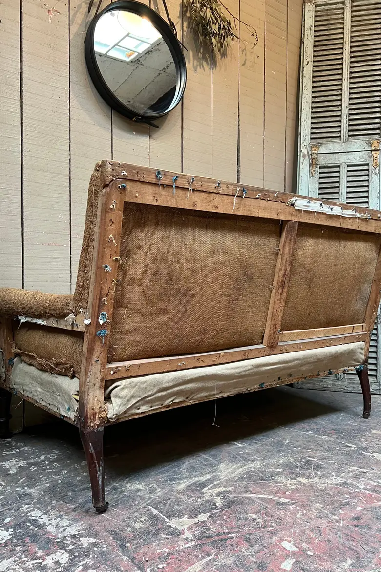 Banquette de style Napoléon III Début XXème