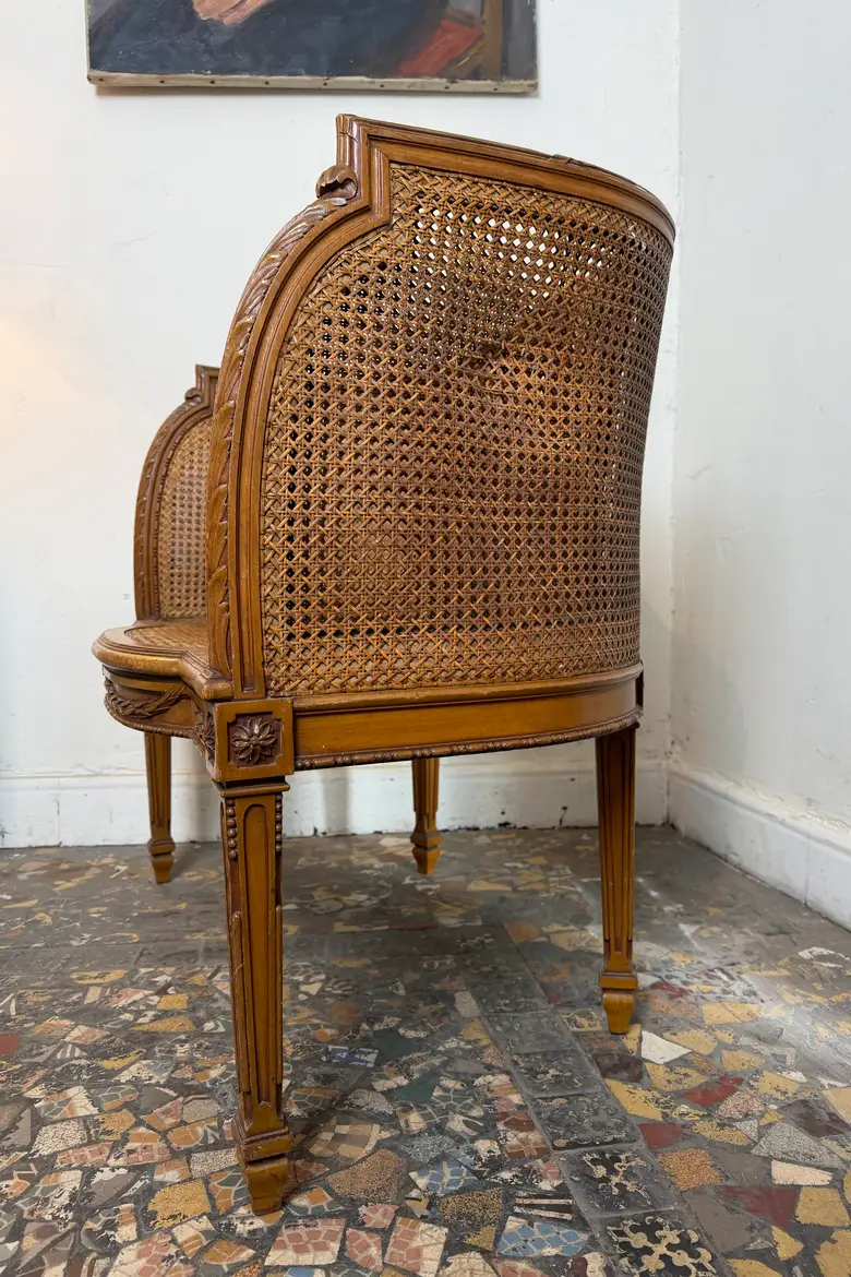 Banquette Louis XVI début 20ème