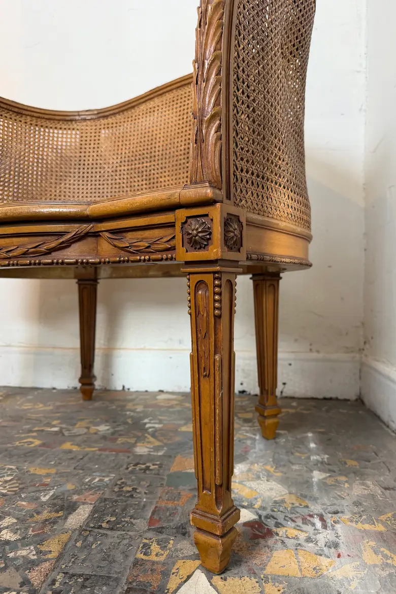 Banquette Louis XVI début 20ème