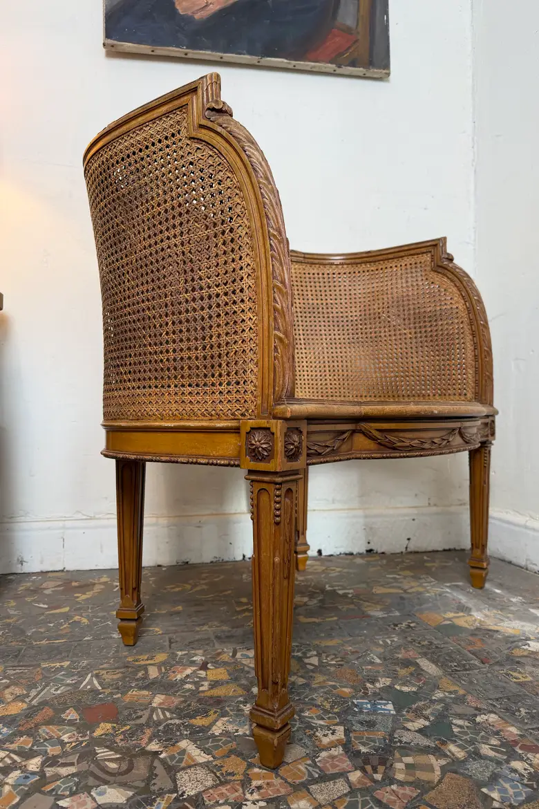 Banquette Louis XVI début 20ème