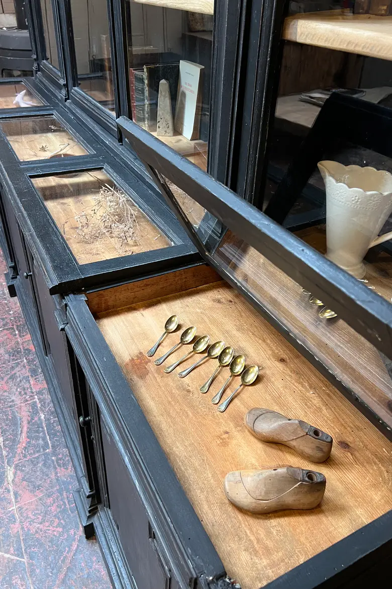 Bibliothèque de magasin époque Napoléon III