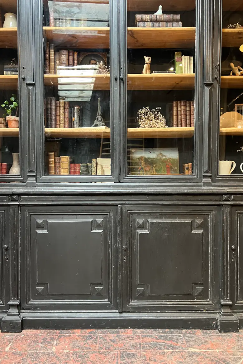 Bibliothèque de magasin époque Napoléon III