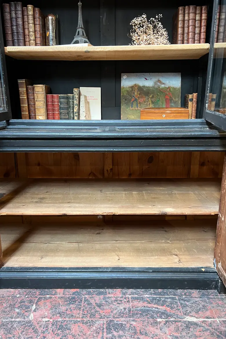 Bibliothèque de magasin époque Napoléon III