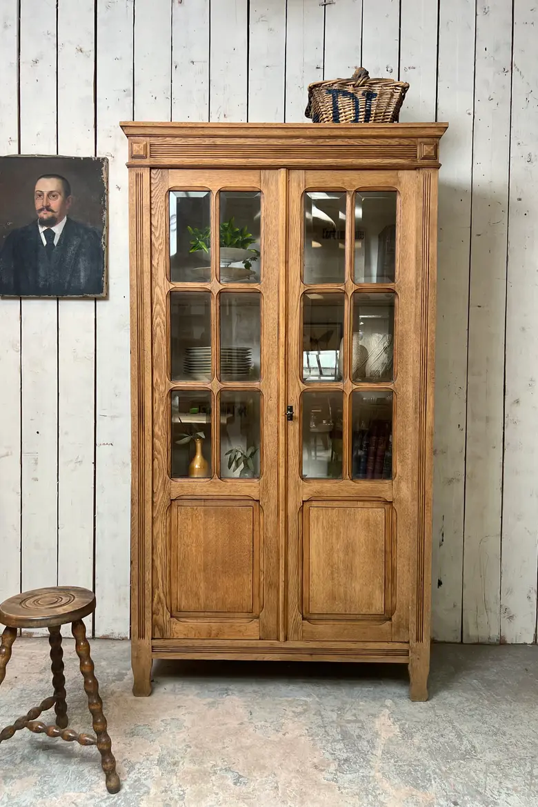 Bibliothèque en chêne – Années 50
