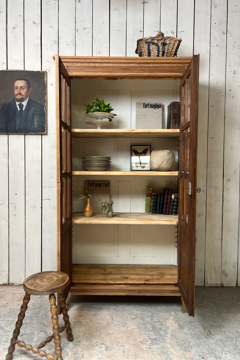Bibliothèque en chêne – Années 50