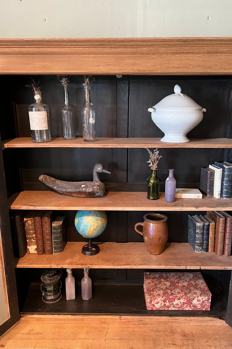 Bibliothèque en chêne Début XXème
