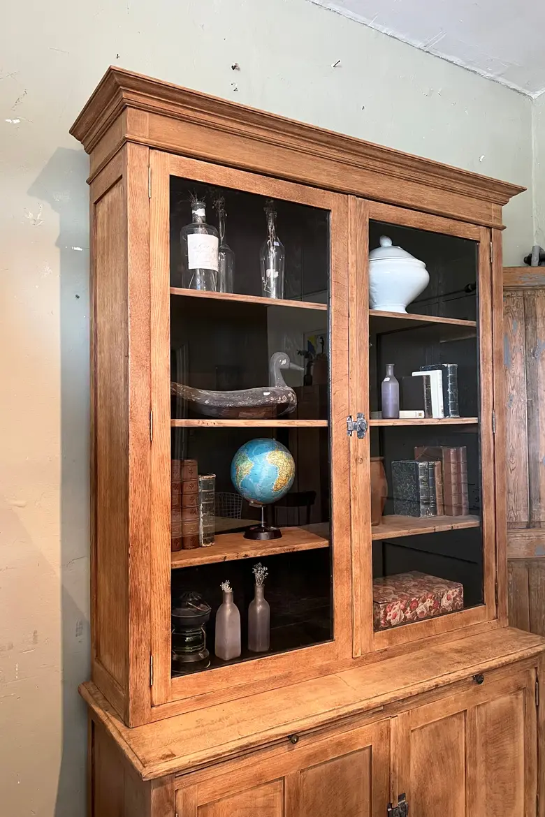 Bibliothèque en chêne Début XXème