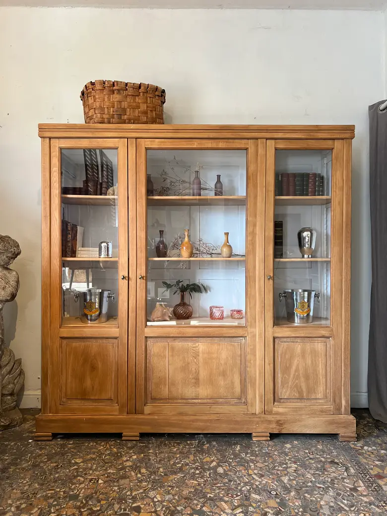 Bibliothèque en chêne