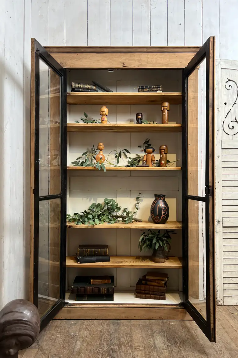 Bibliothèque en noyer
